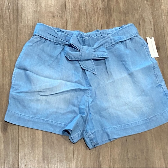 Cloth & Stone-Ruffled High-Wasted Shorts-Women's
Size: Medium-Denim Light-NEW!! - Picture 7 of 16